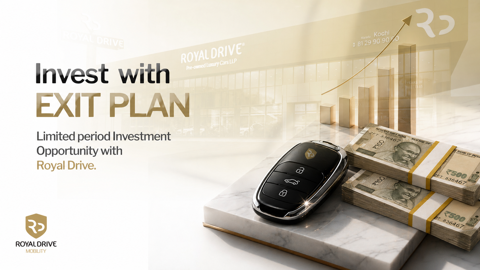 Royal Drive investment banner